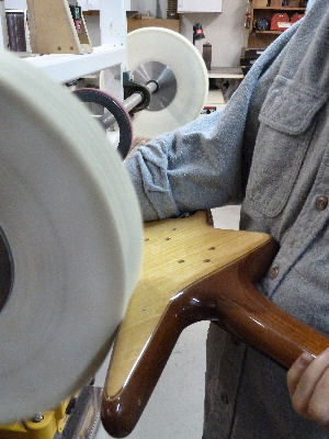 how to make a guitar buffing